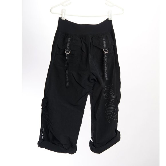 Zumba Throwback - Pull On Nylon Convertible Cargo Pants and Tank Top Set - Picture 9 of 16